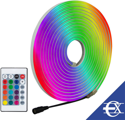 NEON LED RGB 5M CON MANDO