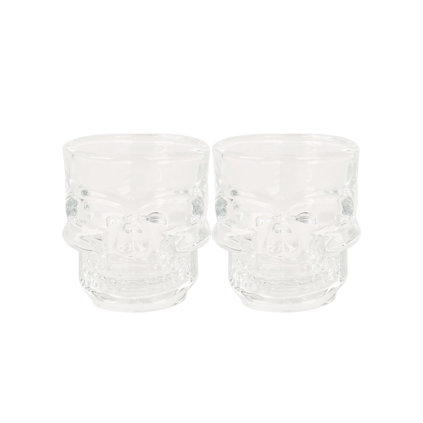 LICORERA CON 2 VASOS CALAVERA