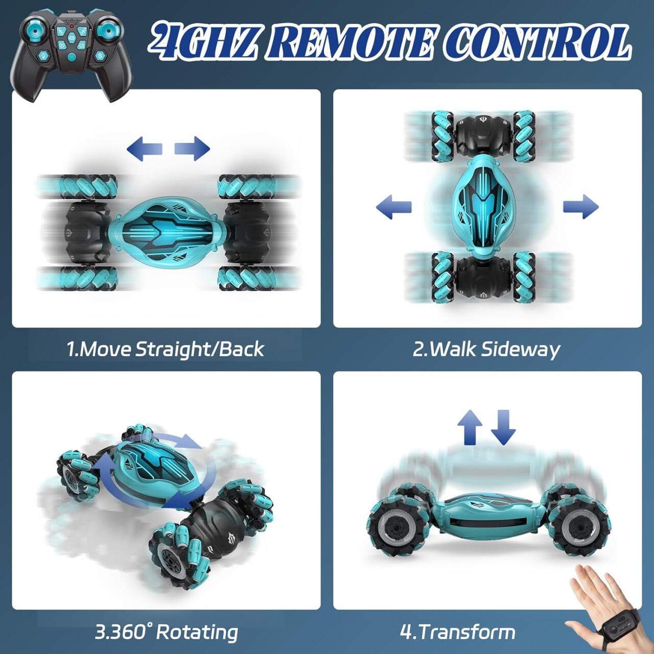 Coche Drift Stunt con Control por Gestos